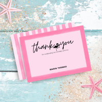 Flamant rose Tropical Rose Stripe Anniversaire Mer