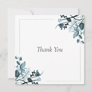 Carte De Remerciements Fleur orientale