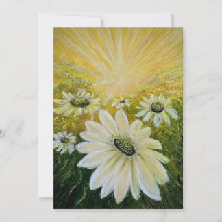 Carte De Remerciements Fleurs de soleil