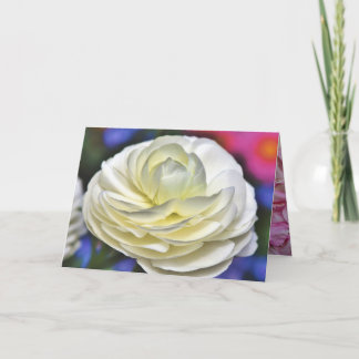 Carte De Remerciements Fleurs florales Destinée florale