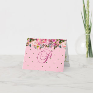 Carte De Remerciements Folded Thank You Card