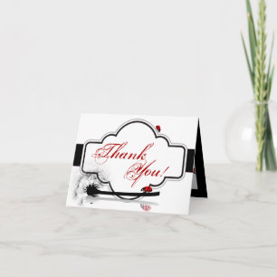 Carte De Remerciements Folded Thank You Card