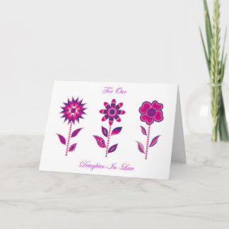 Carte De Remerciements For Our Daughter-In-Law