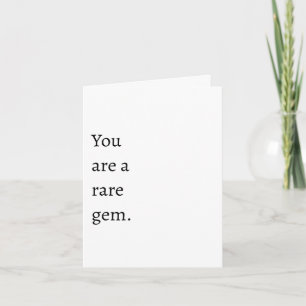 Carte de remerciements frais