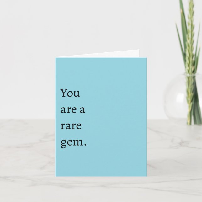 Carte de remerciements frais (Devant)