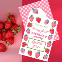 Fraises Fille Berry Premier anniversaire fête