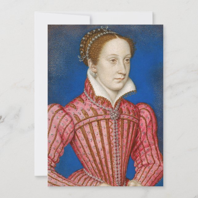 Carte De Remerciements Francois Clouet - Mary, Reine des Écossais (Devant)