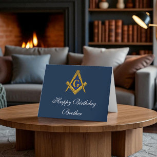 Carte De Remerciements Freemason Mason Freemason