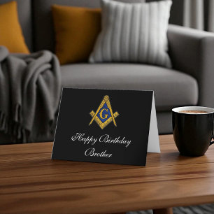 Carte De Remerciements Freemason Mason Freemason