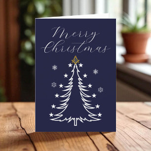 Carte De Remerciements Freemason Mason Freemason Noël