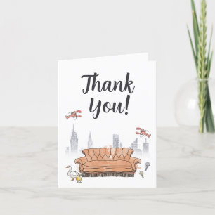 Carte De Remerciements FRIENDS™ Central Perk