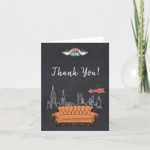 Carte De Remerciements FRIENDS™   Tableau de Central Perk
