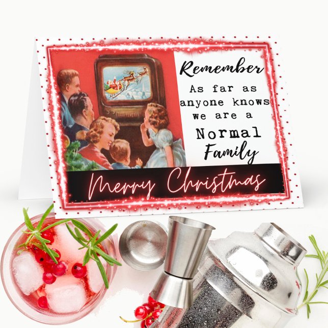Carte De Remerciements Funny Christmas Card Her Woman Best Friend Sassy (Créateur téléchargé)
