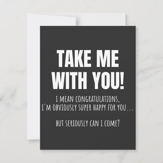Carte De Remerciements Funny Farewell Mug (Devant)