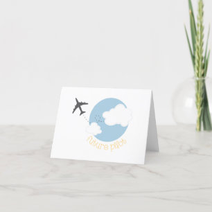 Carte De Remerciements Futur pilote