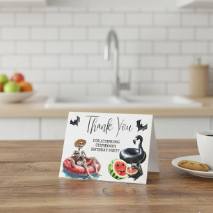 Carte De Remerciements Ghouls veut avoir soleil été