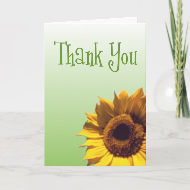 Carte De Remerciements Girly Thank (Devant)