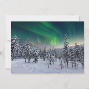 Carte De Remerciements Glace et neige   Paysage d'hiver, Finlande