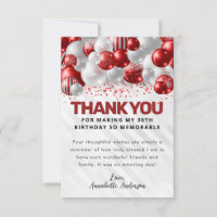 Glam Burgundy Red Silver Balloon Parties scintilla