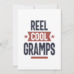 Carte De Remerciements Grampes Cool de bobine   Cadeau Père Grand-Père