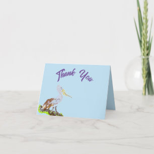 Carte de remerciements : Gratuit comme un oiseau