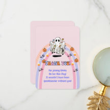 Groovy Ghost Trick or Treat Halloween Anniversaire