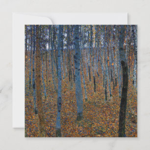 Carte De Remerciements Gustav Klimt - Beech Grove I