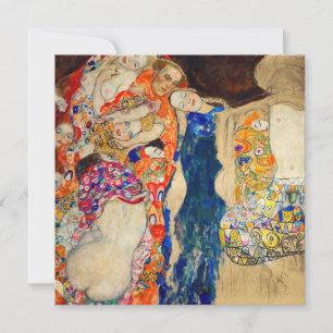 Carte De Remerciements Gustav Klimt - La Mariée (inachevé)