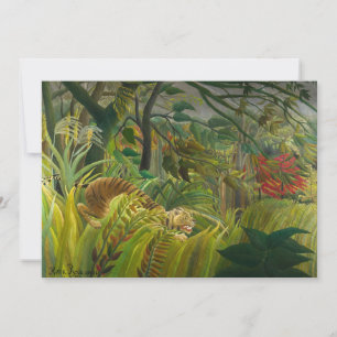 Carte De Remerciements Henri Rousseau - Surpris !