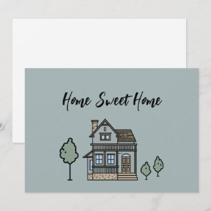 Carte De Remerciements Home Sweet Home Business