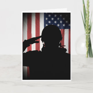 Carte De Remerciements Hommes d'honneur - Salut