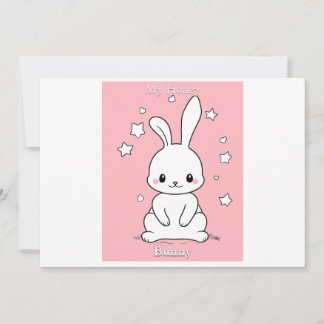Carte De Remerciements Honney Bunny