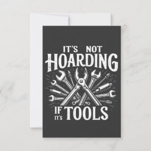 Carte De Remerciements Il n’y a pas d’Hoarding Si c’est des outils Mécani