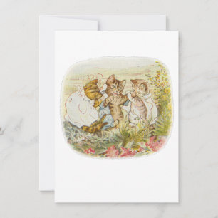 Carte De Remerciements Illustration Vintage Tom Kitten
