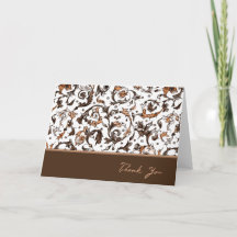Impression florale vintage