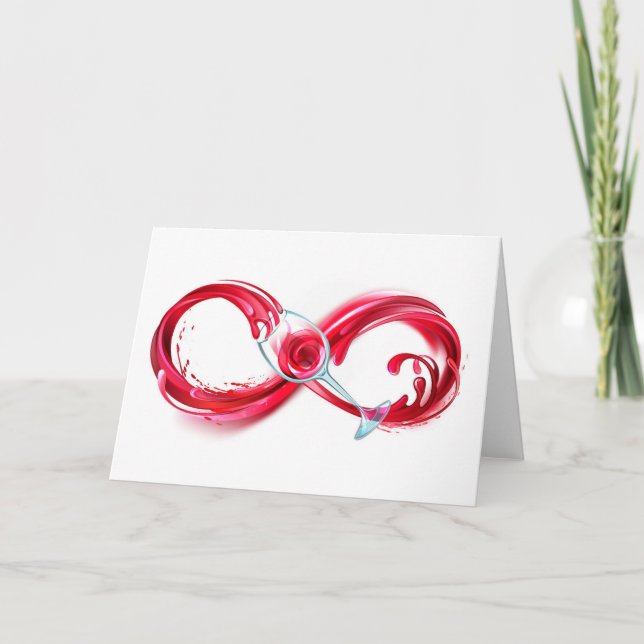 Carte De Remerciements Infinity (Devant)