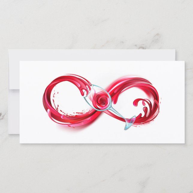 Carte De Remerciements Infinity (Devant)