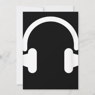 Carte De Remerciements Ingénieur du son Audiophile Dj Amateur de musique