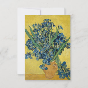 Carte De Remerciements Iris - Vincent van Gogh Beaux-Arts
