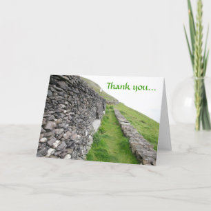 Carte De Remerciements Irlande
