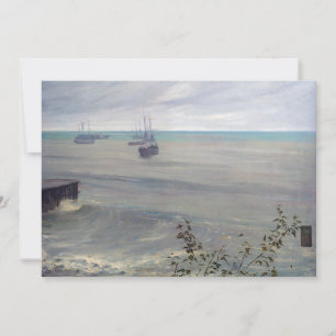 Carte De Remerciements James Whistler - Symphonie en gris et vert