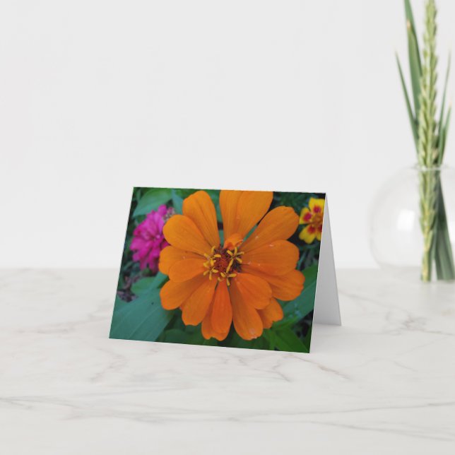 Carte De Remerciements Jardin (Devant)