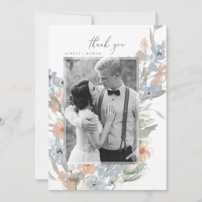 Carte De Remerciements Jardin (Devant)