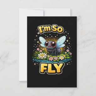 Carte De Remerciements Je Suis Si Fly