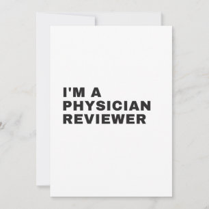 CARTE DE REMERCIEMENTS JE SUIS UN RÉVISATEUR PHYSIQUE