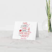 Je t'aime tellement note romantique Saint-Valentin