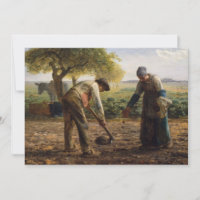 Jean-François Millet - Planteurs de pommes de terr