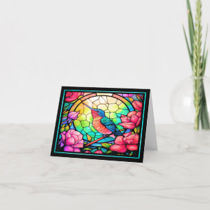 Carte De Remerciements Joli colibri