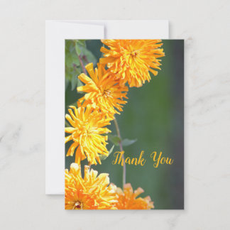 Carte De Remerciements Jolie Zenia Floral