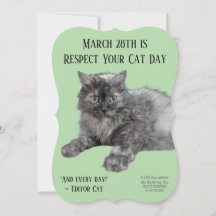 Journée du respect pour votre chat par RoseWrites